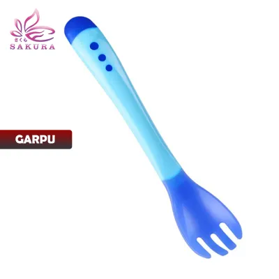 CUCI GUDANG SENDOK MAKAN BAYI SILIKON / SENDOK DAN GARPU SATUAN /PAKET SENDOK GARPU-SOSOYO