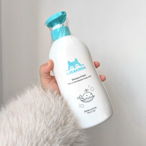 500ML Baby Shampoo Head To Toe Wash Body Wash & Hair Wash Milk Scent Prevent allergy