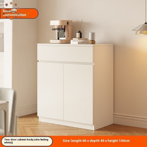 Sideboard Storage Cabinet Integrated Drawer Cabinet Solid Wood Storage Cabinet Minimalist Chest Drawer