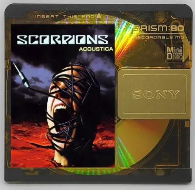 แผ่นMDทดสอบระบบSCORPIONS ACOUSTICA