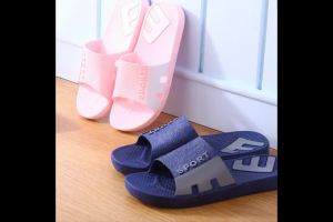 Summer Home Slippers For Bathroom Indoor Use Inflatable CoupleS Bathing Slippers Summer Cool Slippers For Men