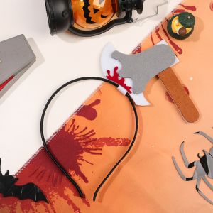 Zaman Now - Bando Cosplay Devil Party / Aksesoris Rambut Setan Halloween / Bando Halloween Pesta Unik