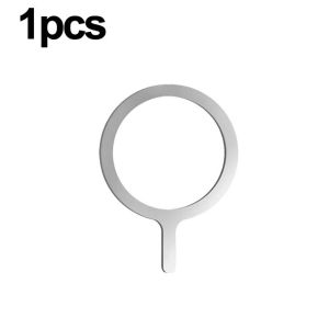 ZUZG Stainless Steel Universal Magnetic Metal Plate Ring For Magsafe Wireless Charger Iron Sheet Sticker Magnet Car Phone Holder