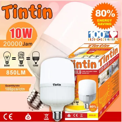 lampu led kapsul tintin 10 watt termurah