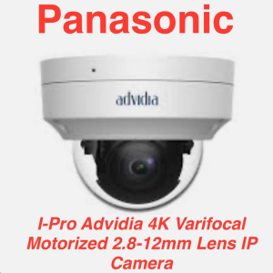 ❤️ "Panasonic I-PRO Advidia M-26-V 2MP Mini Dome Indoor/Outdoor Varifocal Lens 2.8-12MM With IR IP67 IK10"