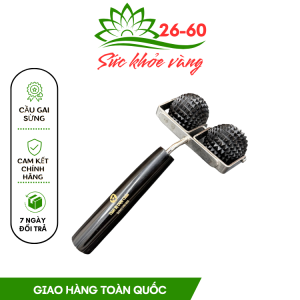 Lăn Cầu Gai Sừng Đôi Lớn Cán Ngắn Thông Kinh Hoạt Lạc - Dụng Cụ Diện Chẩn