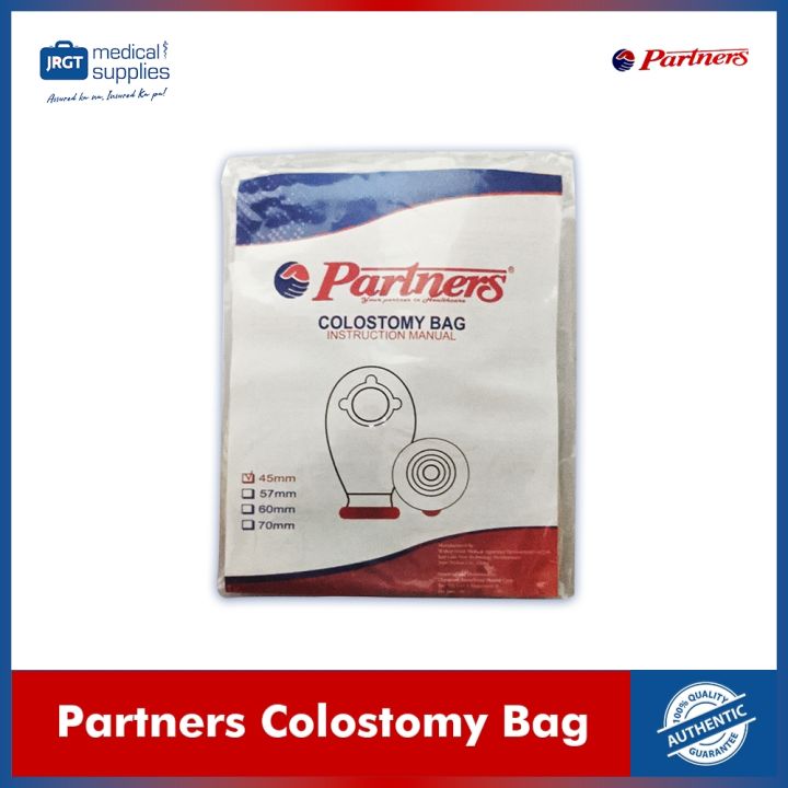 Partners Colostomy Bag (45mm, 57mm, 60mm) - Effective Colostomy ...