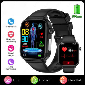 2025 Premium Smart Watch for Women & Men - 1.96" AMOLED HD Touch Screen HR Sleep Health Tracker Multiple Sports Modes 5ATM Waterproof AI Voice Assistant Step Counter - Perfect Valentines/Mothers Day Gift Smartwatch