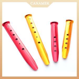 [CANAMEK] 23 31cm Aluminum U-Shaped Tent Nail Tent Stakes Snow Peg Sand Peg For Outdoor