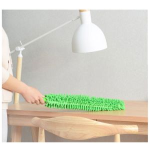 [Cleaning Kit] Chenille Telescopic Rod Mop-Fleece Feather Duster