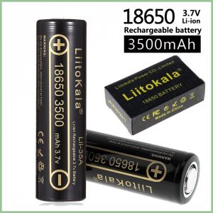 LiitoKala 18650 3500mAh 3.7V Rechargeable Lithium Battery High Performance Real Capacity