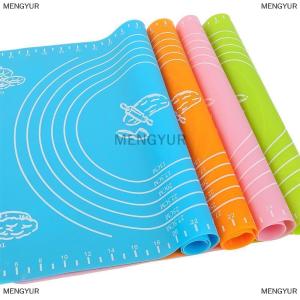 [COD] MENGYUR 26x29cm Silicone Non-Stick Mat Rolling Dough Liner Pad Pastry Cake Bakeware