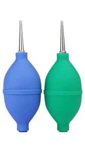 Moda Rubber Air Blower Dust Cleaner With Long/Short Nozzle for Mobile Phone/Camera Lens Cleaning Tools