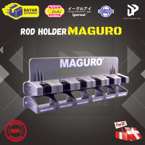 Rak Pancing Joran Maguro Bahan Plastik 35cm slot 6