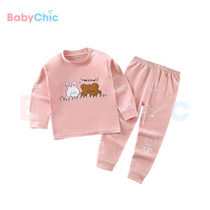 ชุดนอนเด็กแขนยาว ลายการ์ตูน เหมาะกับเด็กอายุ 3 เดือนถึง 6 ปี【TAOXIAOMU】