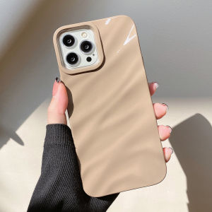 Pleat Pattern Simple Phone Case for iphone 11 12 13 14 15 16 Pro Max X XR XS Max 6 6S 7 8 Plus SE 2020 Shockproof Casing back cover