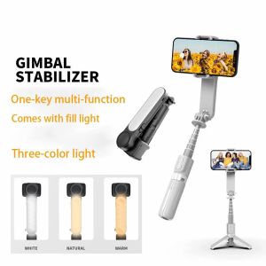 L09 Gimbal Mobile Wireless Selfie Stick Tripod Handheld Video Stabilizer Anti-shake Bluetooth Phone Gimbal Stabilizer