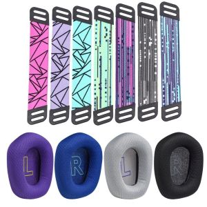 Earpads Cushions for Logitech G733 G335 Replacement Ear Pads and Headband Earmuffs Soft Cushion