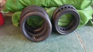 LZD 12 Inch 12*2.125 Electric Car Tire 12 1/2*2 1/4（57-203） Inner and Outer Tire Solid Tire