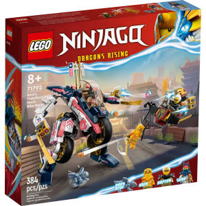 (BrickBang) 71792 LEGO Ninjago Dragons Rising Soras Transforming Mech Bike Racer