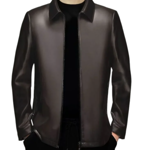 🔥HOT🔥Mens jackets Luxury mens lapel leather jackets Thin leather jackets for spring and autumn