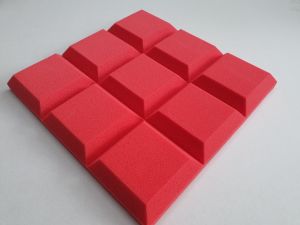 Mút cách âm dán tường mẫu vuông 9 ô dày 4cm 50x50cm chưa có keo
