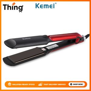 Kemei KM-531 Professional Hair Straightener Electric Wet / Dry Straightening Ceramic Flat Iron Hair Styling Tool Tourmaline curling