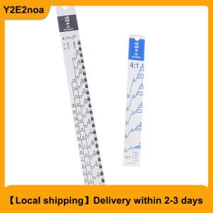 【Local shipping】 Mixing Tool Standard Car Paint Ruler Suitable for Cars Paint Ruler Paint Tool
