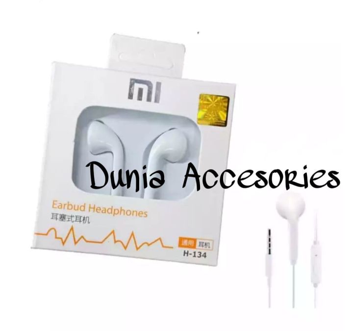 Headset Handsfree MH133 For Xiaomi Redmi Note Pro MiA3 Mi4A