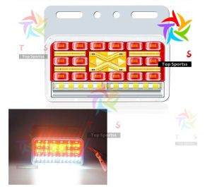 【Fast Delivery】Truck side lights 24V waterproof super bright car LED side lights strong waist lights trailer ground tire lights reverse lights
