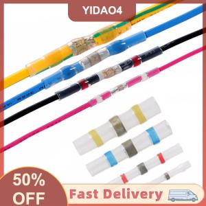 【YIDAO4】 Que Jettingbuy 300 Cái Đầu Nối Dây Hàn Chống Nước Đầu Nối Uốn Co Nhiệt