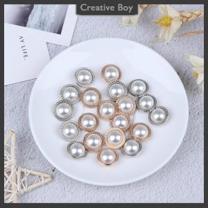 [Creative] 10pcs Metal Shank Buttons for Sewing Scrapbooking DIY Craft Decoration