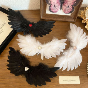 Halloween Hair Clips Skeleton Hands Hair accessory costume cosplay feather wings hair clip sweet cool halloween print headband