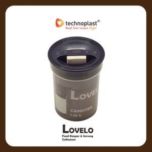 TECHNOPLAST Lovelo CanisterToples Plastik ArcylicToples 925ml1150ml