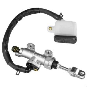 Hydraulic Brake Pump For Motorcycle Rear Brake System With Aircraft Grade Aluminum Construction And Universal Compatibility