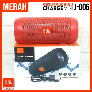 Charge Mini Speaker Bluetooth J006 Wireless Portable Spiker Aktif Super Bass High Quality j-006 j 006 ChargeMini2