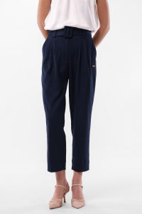 Minimal x Emily in Paris - Lourdes Celana Wanita - Ankle Baggy - Warna Blue / Biru