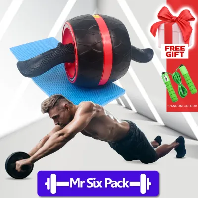 [Random Colour] ABS Roller AB Carver Abdominal Workout Exercise Fitness (SC-85002)