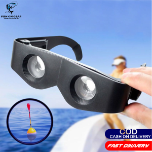 Portable Glasses Style Telescope Magnifier Binoculars For Fishing Hiking Concert on