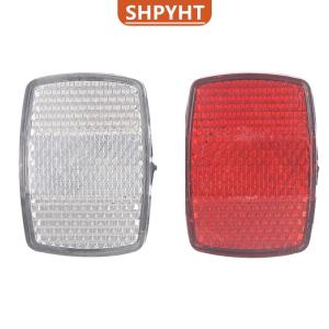 [COD] SHPYHT SPORTS Bicycle Plastic Reflector Tail Light Reflector Front And Rear Warning Tail Light