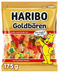 @HalloShopHàngxáchtayĐức – Kẹo Dẻo Haribo Goldbären 175g