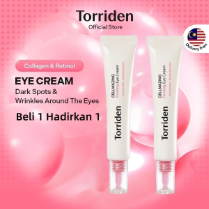 Torriden Cellmazing Firming Eye Cream Collagen And Retinol Eye Treatment Reduce Under‑Eye Wrinkles Fade Dark Spots Improve Dark Circles Anti‑Aging Firming Eye Care Cream Lift And Tighten Delicate Eye Skin