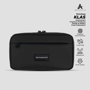 Tas Selempang Pria Waterproof Waistbag Klas Series Antarestar Terbaru