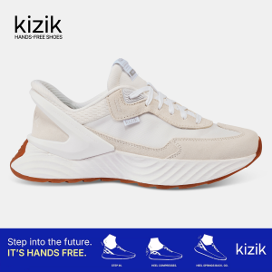 Kizik Monaco White Mens Sneakers