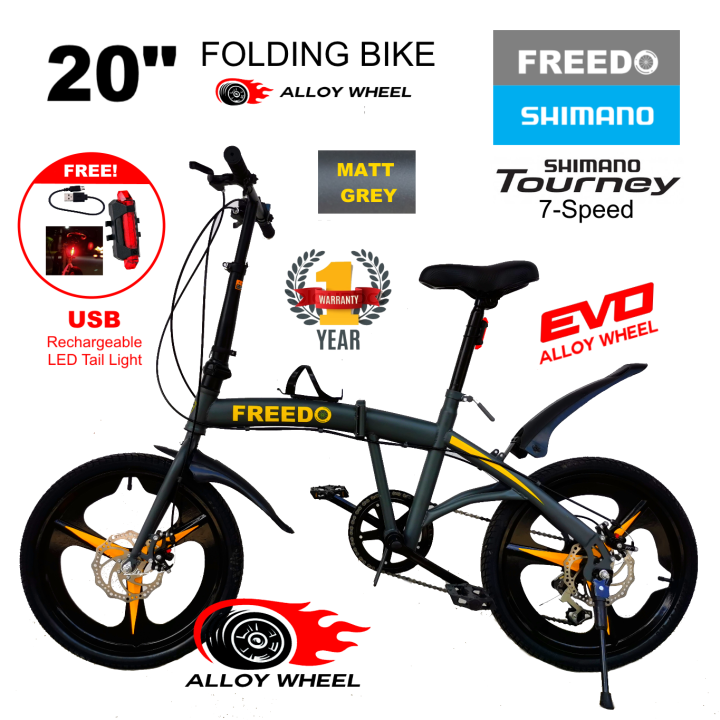 Lazada folding hot sale bike