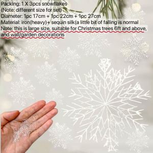 Aka 30Pcs Snowflakes Ornaments Pack: Snow Flakes Christmas Decor with Snowflakes Garland White Christmas Wreath & Snowflakes Decoration Christmas Tinsel Garland for Christmas Tree Decorations | Xmass Decoration Sale & Xmas Tree Decor