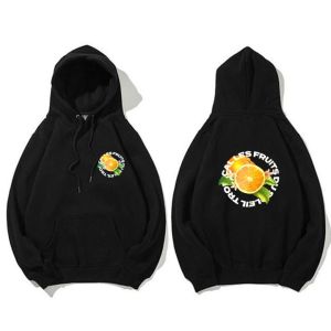 Hoodie Last Fruits Dewasa Pria Wanita Sablon Buah Jeruk