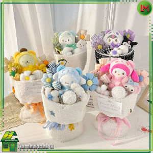 HOMECARE PH. Cartoon Character Doll Bouquet Soft Stuffed Plushie Doll Toy Bouquet