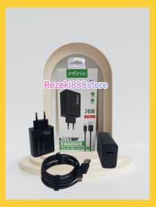 Charger for Infinix ZERO 30 240W Full Black Support Fast Charging Quick Charge 3.0