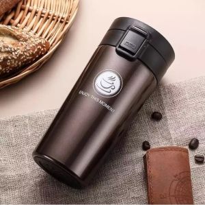 Thermos Kecil Mini Termos kopi Stainless Steel Vacum Tumbler Coffe Mug 380ml